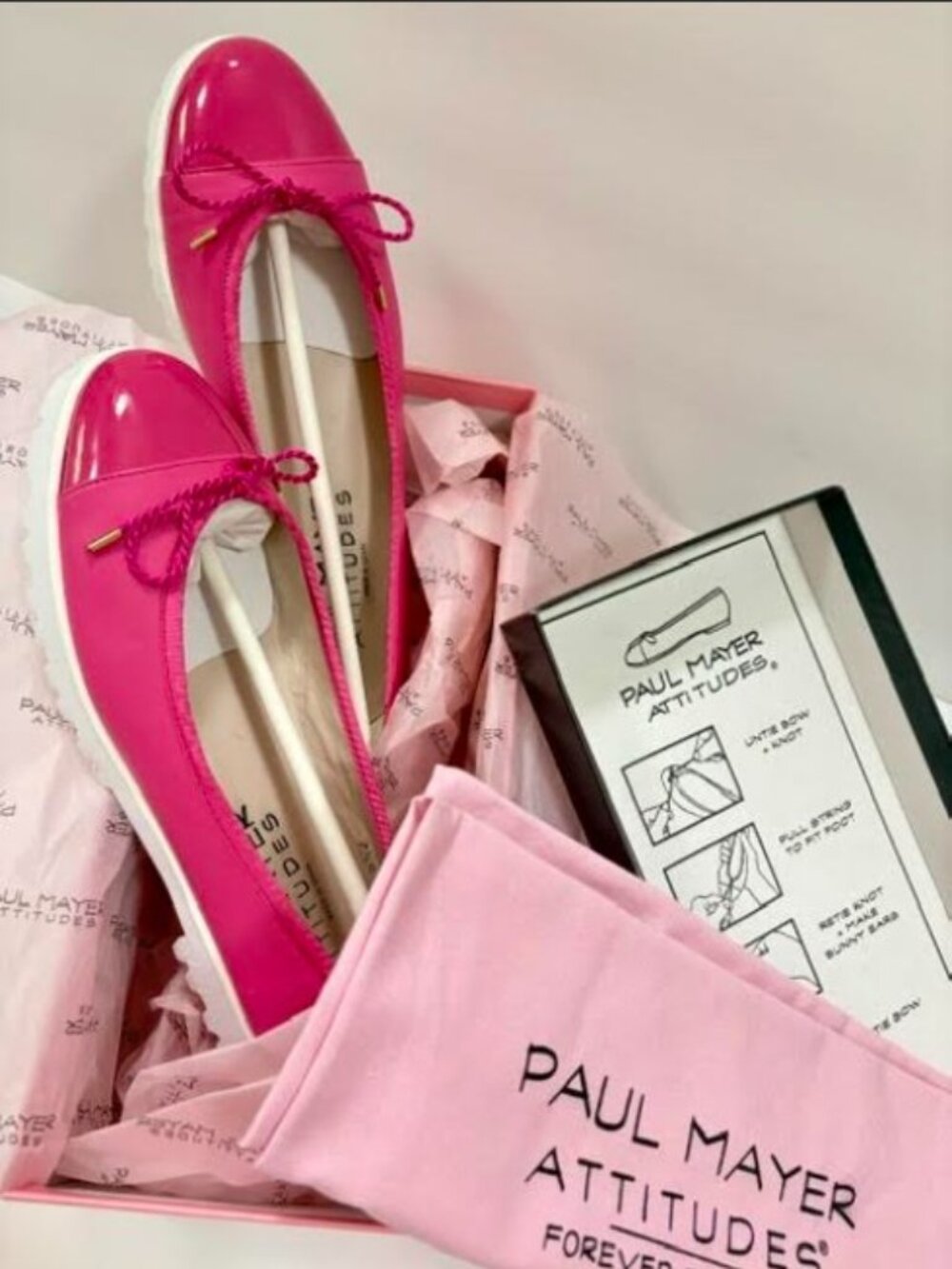 Paul Mayer Attitudes Lug Sole Ballet Flats - worn once